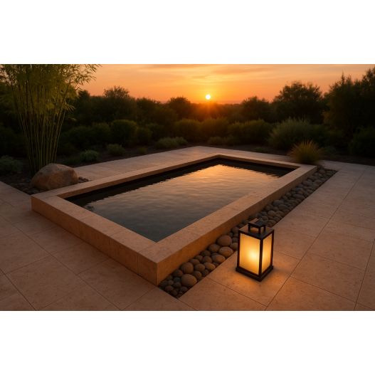 Mini Piscine 343 × 212 × 91cm