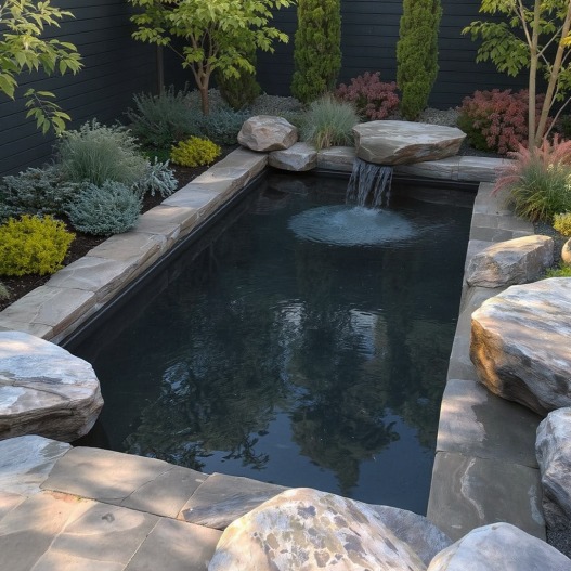 Bassin Rectangulaire 200x100x60 cm 800L