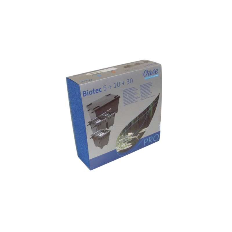 Mousse filtrante bleue pour BioTec 5 / 10 / 30 Oase