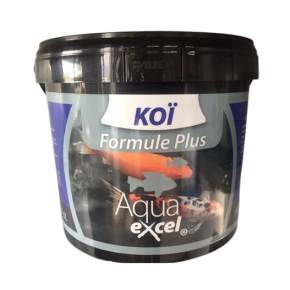 Nourriture Carpe Koi Formule plus 10L Aqua Excel