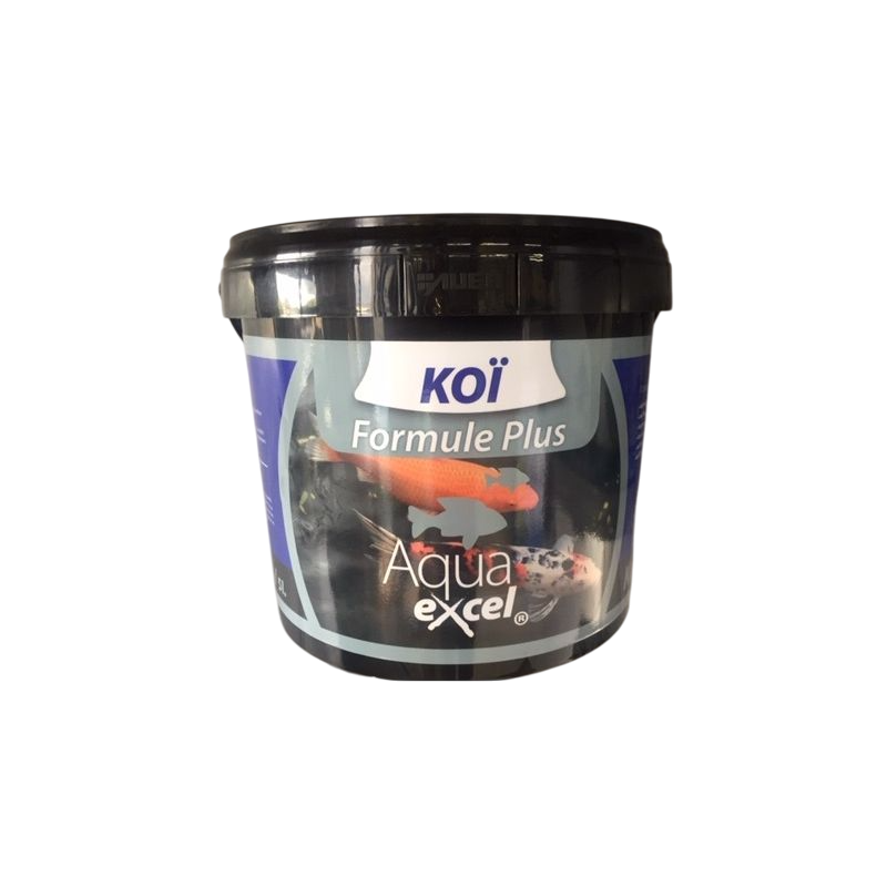 Nourriture Carpe Koi Formule plus 10L Aqua Excel