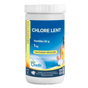 Chlore lent 250 5kg Ocedis