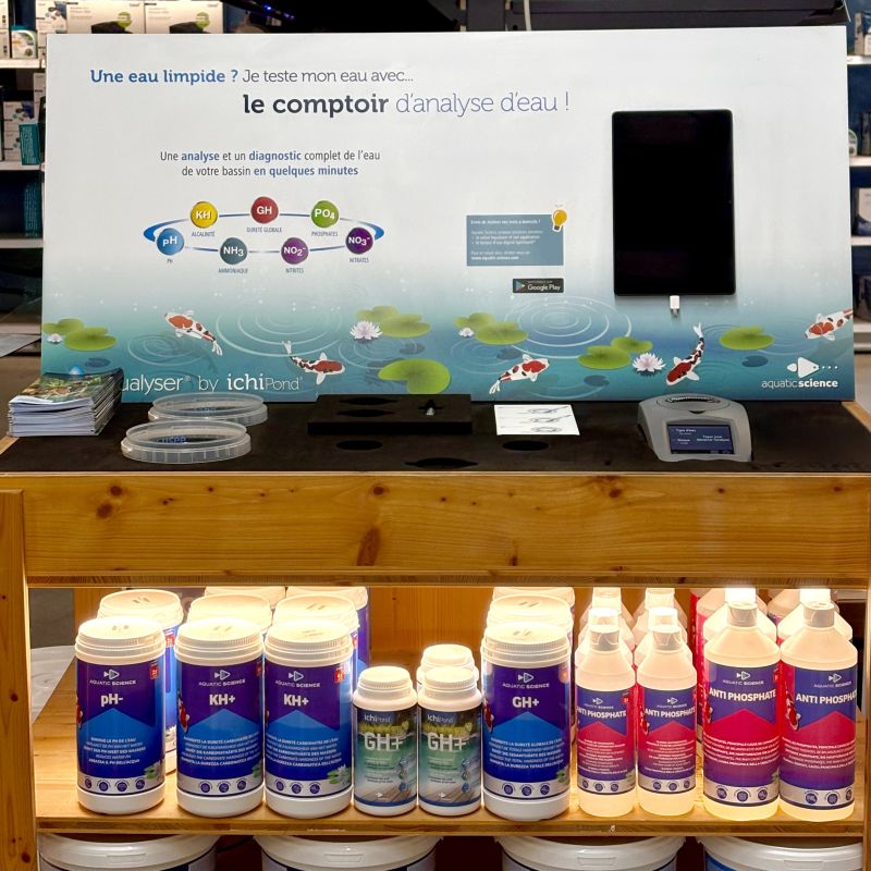 comptoir analyse d'eau expert bassin