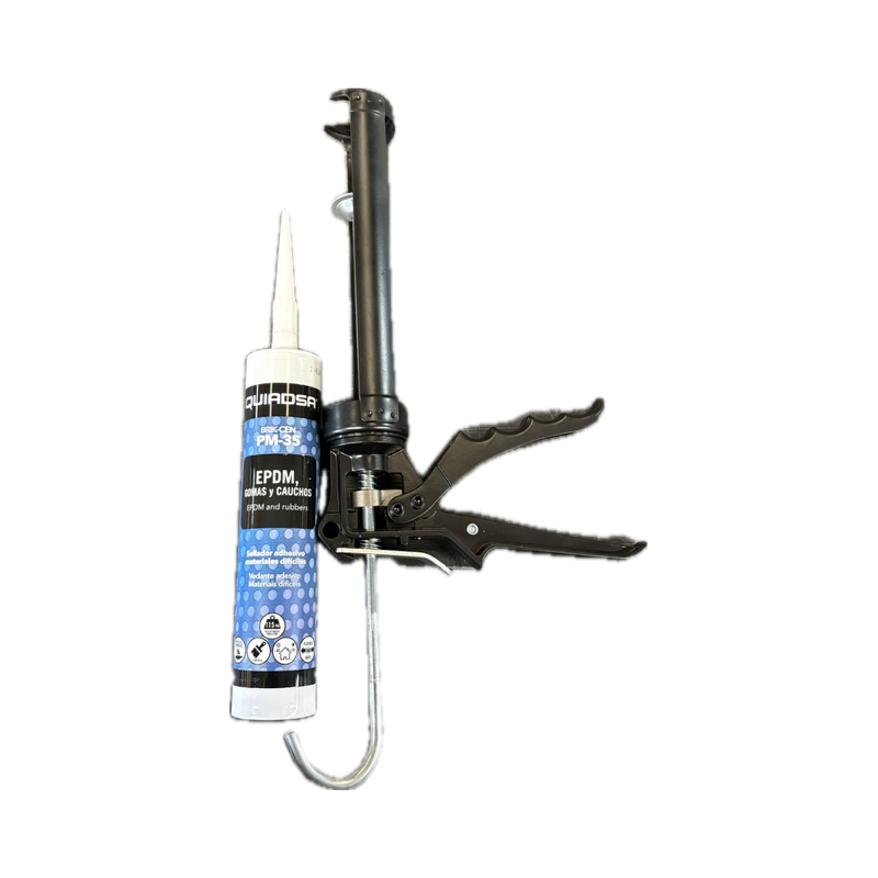 duo mastic et pistolet de chez expert bassin