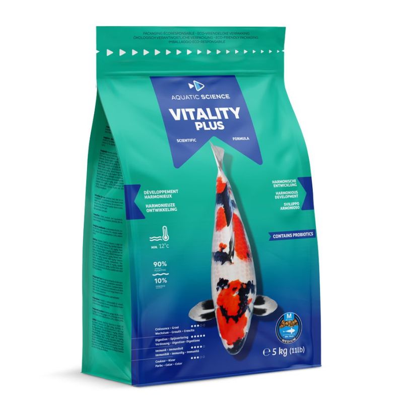 Nourriture poisson Vitality Plus M 5KG