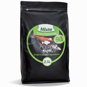 Nourriture poisson Aqua Excel Mixte 2,5L