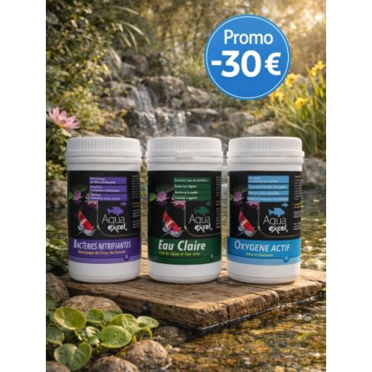 Kit démarrage bassin – Eau claire rapide & équilibre biologique