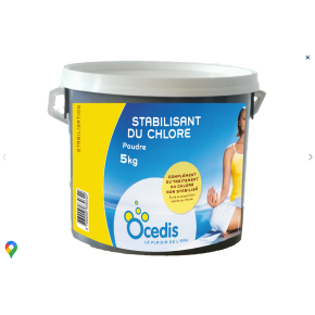 stabilisant chlore 5kg