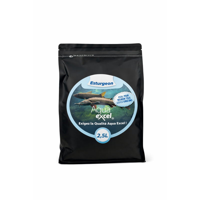 Nourriture poisson Esturgeon 2.5L Aqua Excel