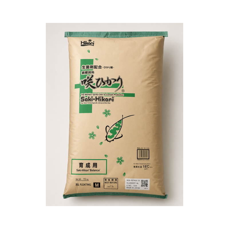 Nourriture Koï Saki Hikari Balance 15Kg