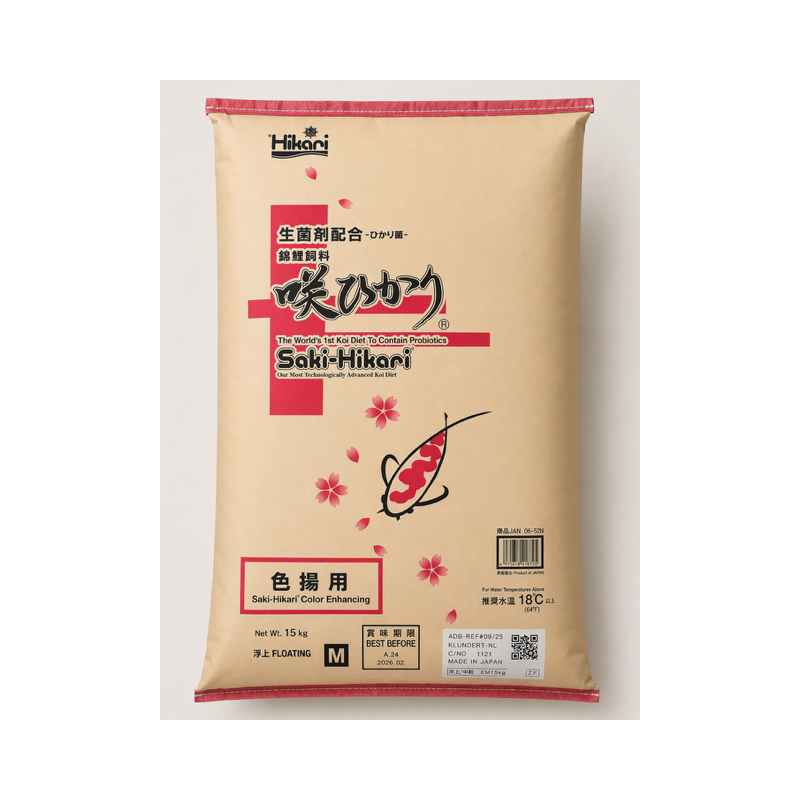 Nourriture Koï Saki Hikari Color 15Kg