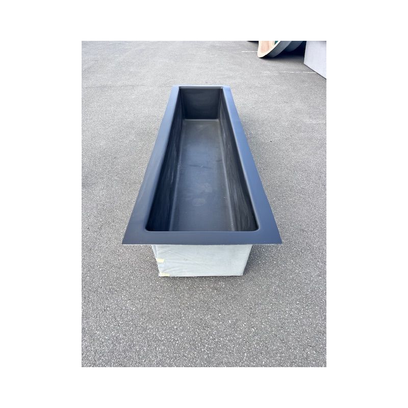 Bassin Rectangulaire 225x60x35 cm 300L