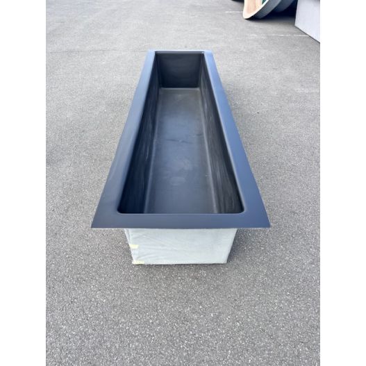 Bassin Rectangulaire 225x60x35 cm 300L