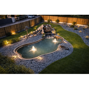 Bassin de jardin Préformé Expert 13000L L'Eau Douce
