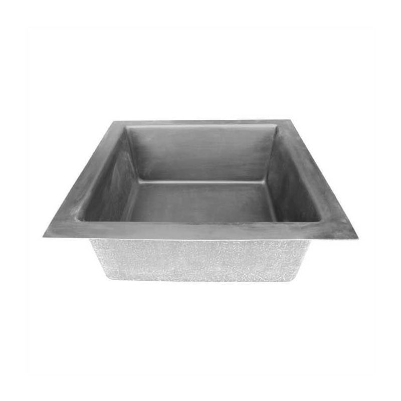 Bassin carré 70x70x35 cm 110L