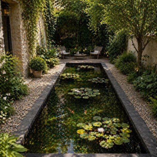Bassin rectangulaire 305 x 155 x 80 cm 3400L