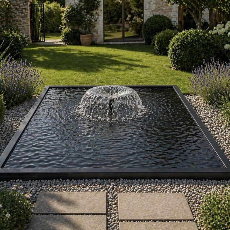 Bassin Rectangulaire 220x220x60 cm 2400L