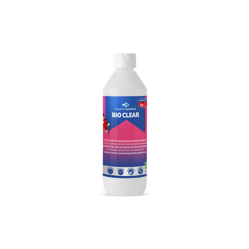 Bio Clear 500ml Floculant Aquatic science