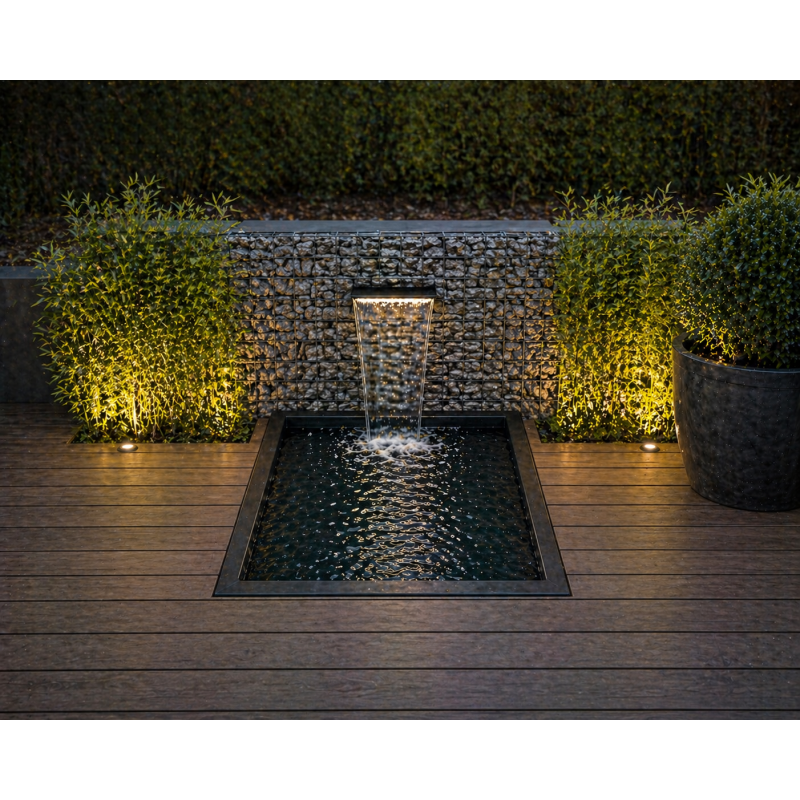 Bassin Rectangulaire 120x80x60cm 450L