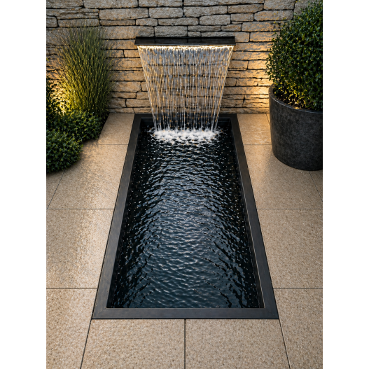 Bassin Rectangulaire 120x80x60cm 450L
