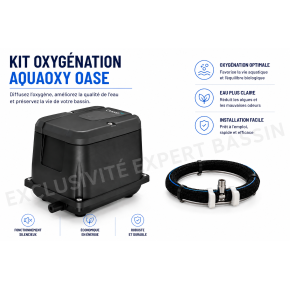 Pompe à air AquaOxy 2500 Oase Oxygénation flexible
