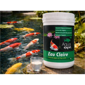 Eau claire 1Kg pour une eau de bassin saine et claire