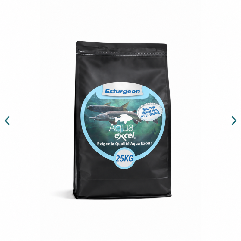 Nourriture poisson Esturgeon 25Kg Aqua Excel