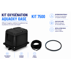kit pompe a air aquaoxy 7500