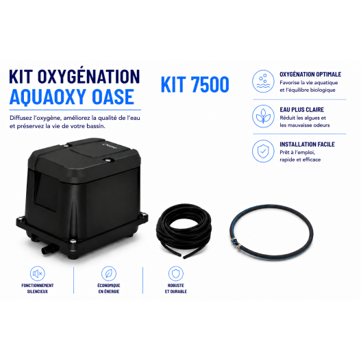 kit pompe a air aquaoxy 7500