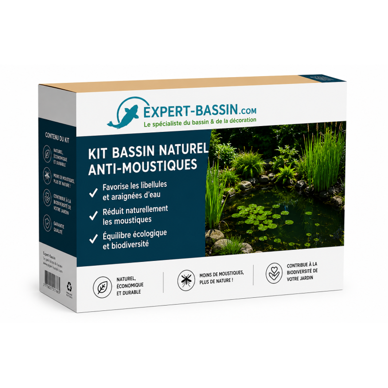 Kit bassin naturel et anti-moustiques