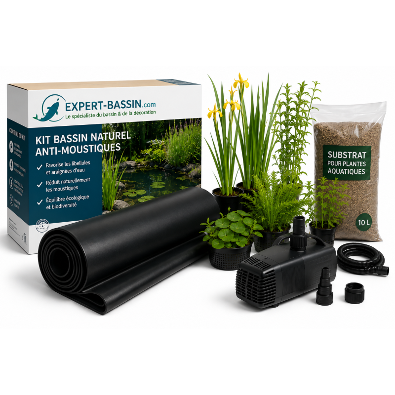 Kit bassin naturel et anti-moustiques expert bassin