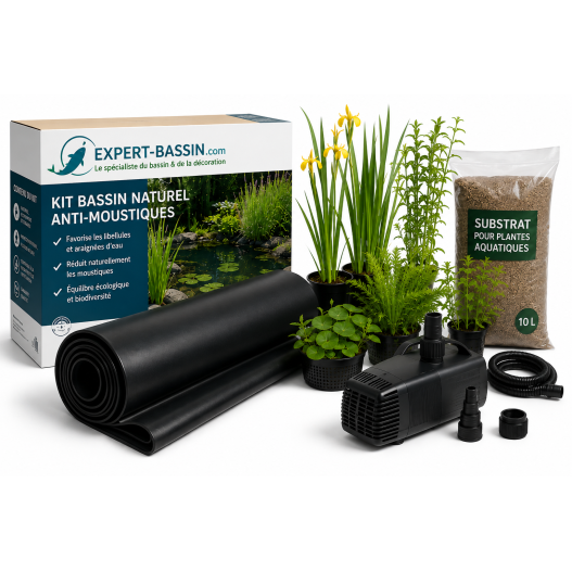 Kit bassin naturel et anti-moustiques expert bassin