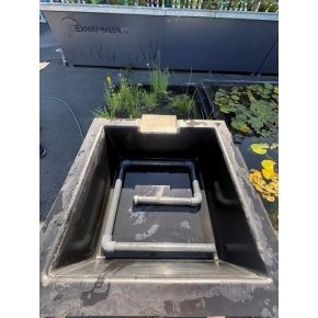 Bassin filtrant mini lagune 100x100 x35 cm 190L