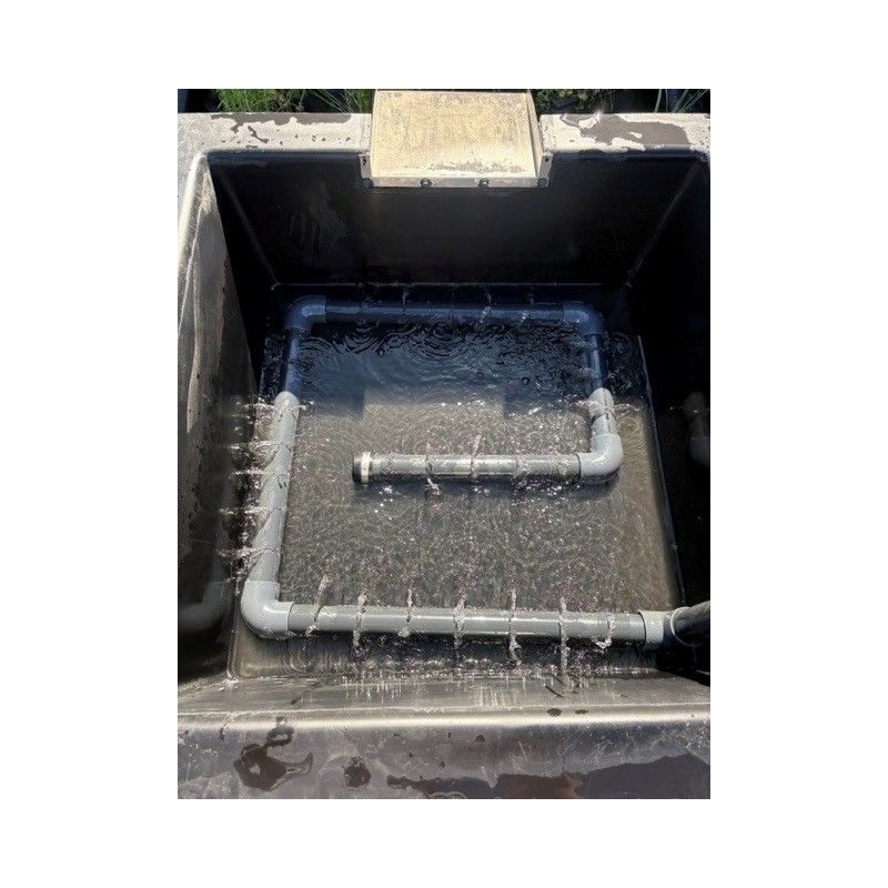 Bassin filtrant mini lagune 100x100 x35 cm 190L