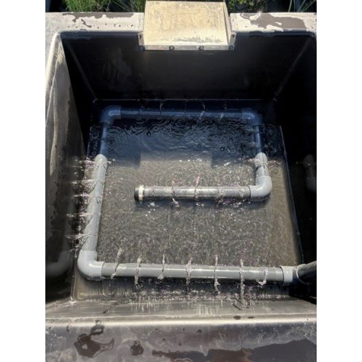 Bassin filtrant mini lagune 100x100 x35 cm 190L