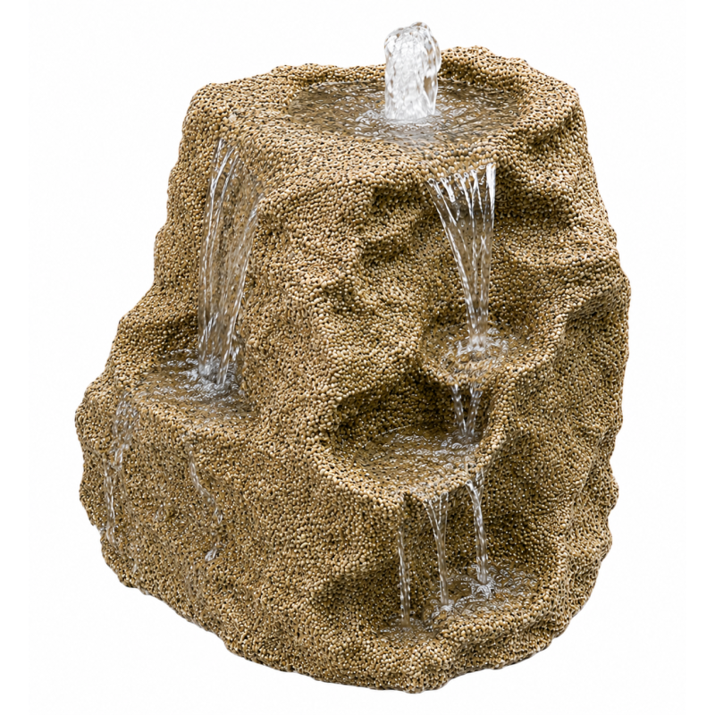 Rocher fontaine beige