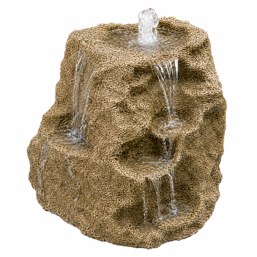 Rocher fontaine beige