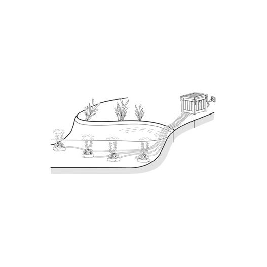 Diffuseur Aeration étang SubFlo Base 4 S oase