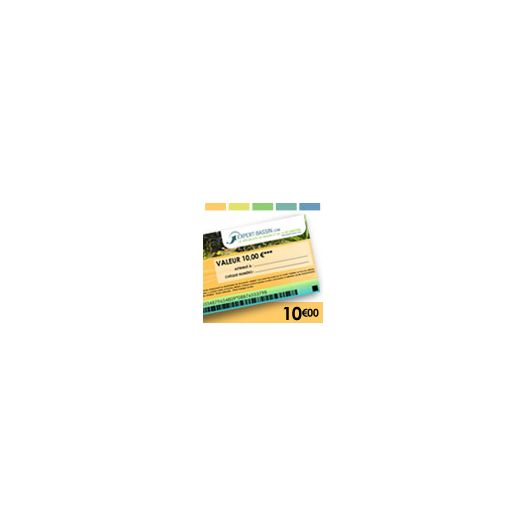 Photo Chèque cadeau 10 Euros