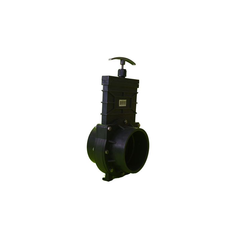 Vanne PVC guillotine diamètre 110 mm