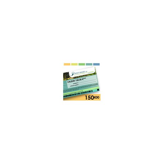 Photo Chèque cadeau 150 Euros
