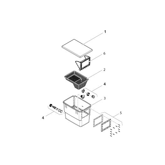 Schema BioSys Skimmer + Oase