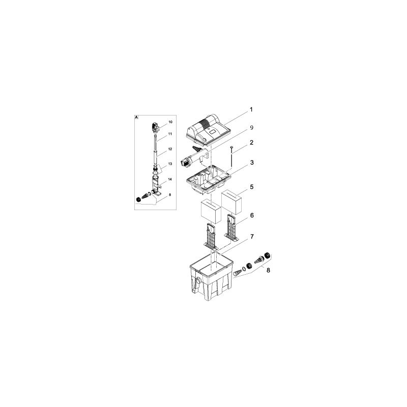 Schema BioSmart UVC 8000/7000 Oase