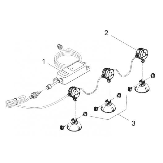 Schema LunAqua Mini LED warm Oase