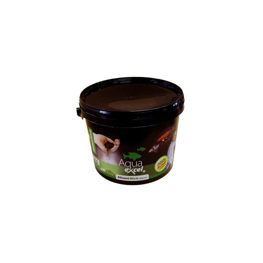 Seau Nourriture poisson Eco Recharge Aqua Excel Mixte 15kg