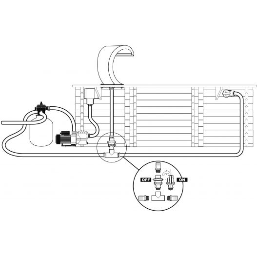 Schema 1 Lame d'eau Cobra Ubbink