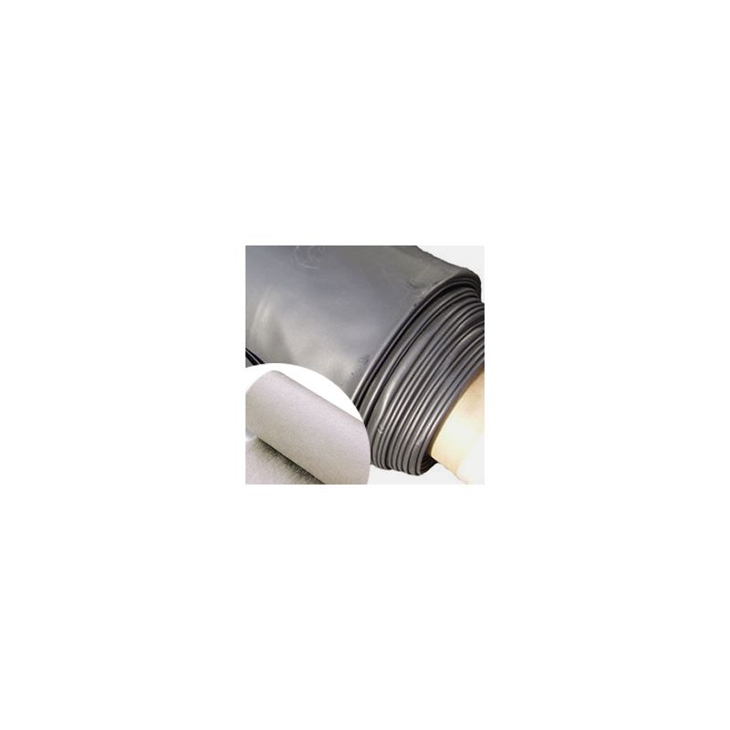 Photo bâche toiture EPDM 1mm20 + feutre 400g