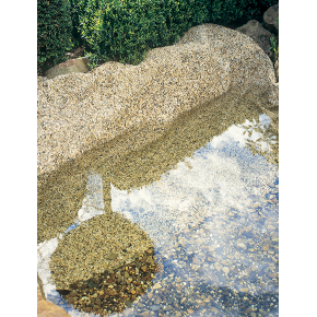 Exemple 3 Bâche Gravillonnée beige 0,4 m Oase