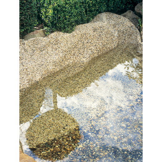 Exemple 2 Bâche Gravillonnée beige 1,0m Oase