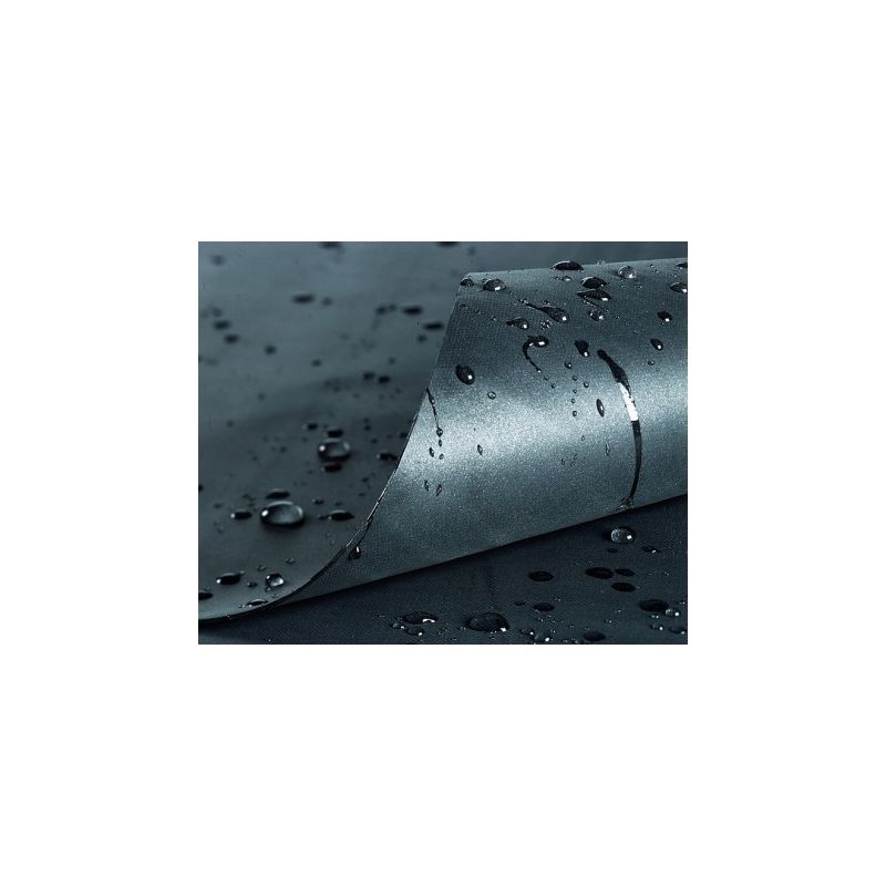 Bâche de bassin Noir 3x4 m PVC 0.5 mm